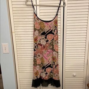 Floral Print Mini Dress